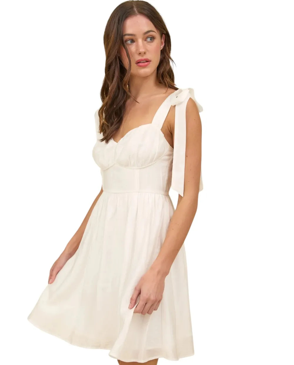 Vestido Mine casual de tirantes para mujer