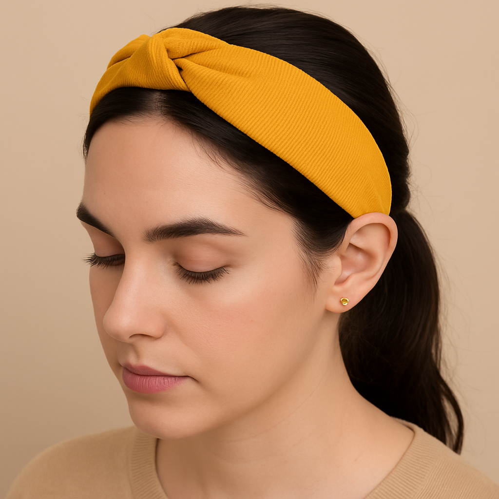 Binchas Tejidas con Nudo – Estilo & Comodidad en Cada Color