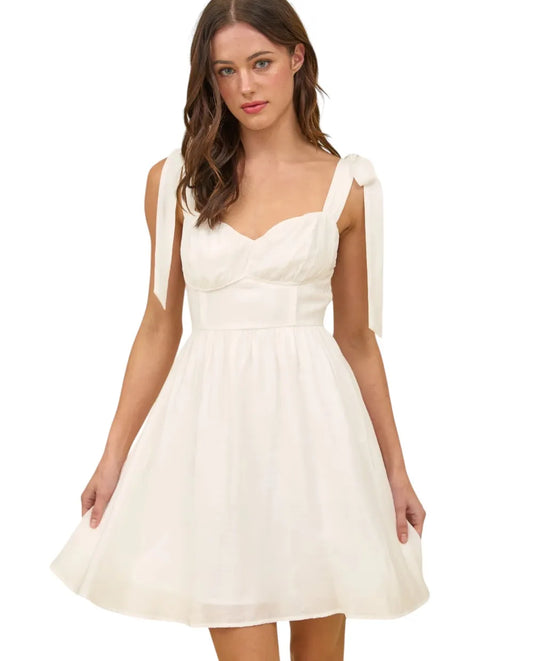 Vestido Mine casual de tirantes para mujer