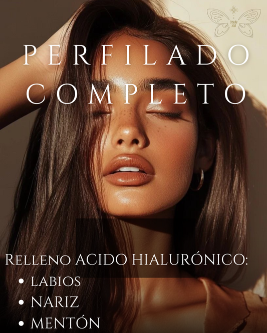 Perfilado facial completo (3 zonas)