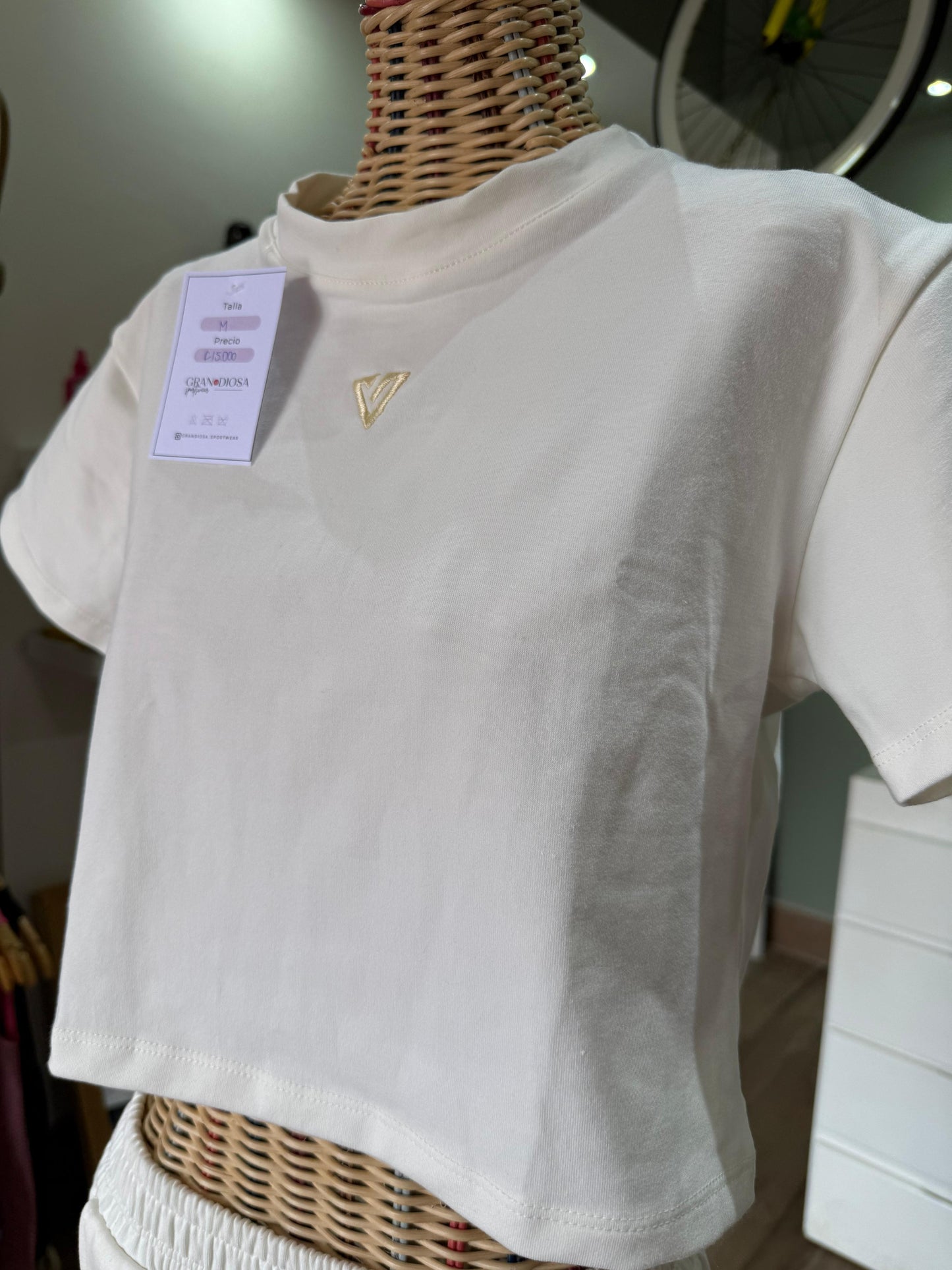 Grandiosa sportware- conjunto deportivo blanco